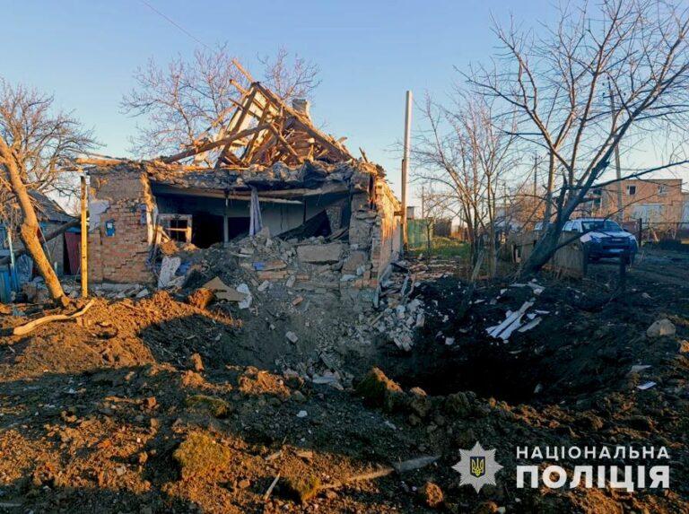 Жилые дома Запорожской области пострадали от российских ракет