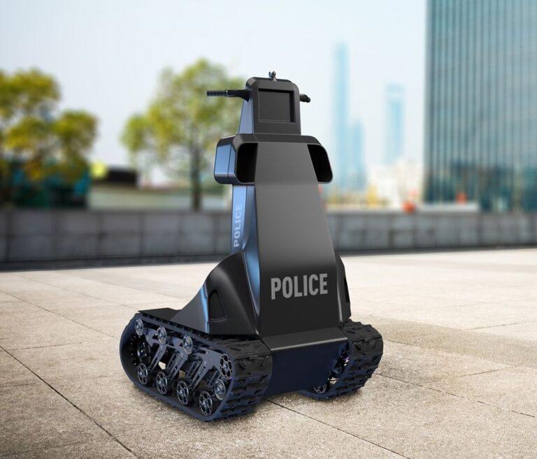 Запорожские технологи разработали робота-полицейского, – фото