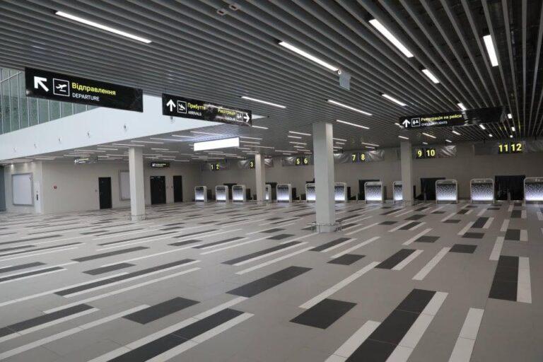 Новый терминал аэропорта в Запорожье полностью построен (ФОТОРЕПОРТАЖ)