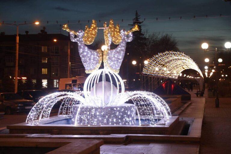 В Запорожской области в новогоднюю ночь состоится 25 массовых мероприятий