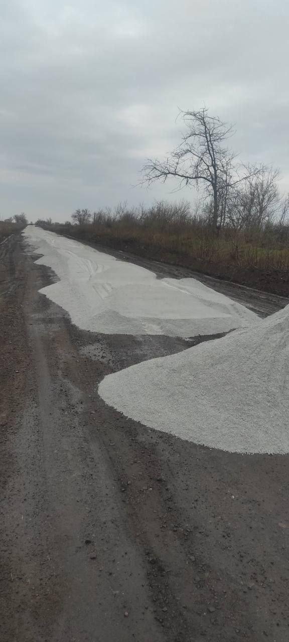 У Запорізькій області відремонтували стратегічну дорогу у прифронтовій зоні. ФОТО