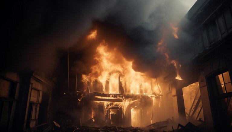 В пригороде Запорожья мужчина сгорел в собственном доме