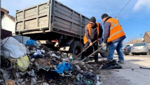 В Запорожье ликвидировали стихийную свалку