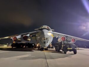 Бригада мелитопольской транспортной авиации вылетела в Иран