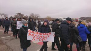 В Запорожье перекрыли трассу «Харьков-Симферополь»