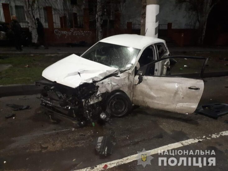 ававрия с четырьмя пострадавшими в мелитополе