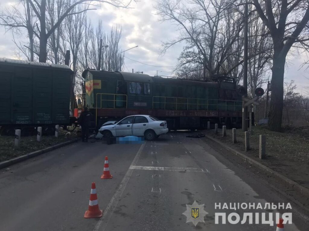 авария на железнодорожном переезде