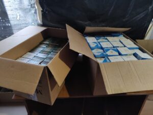 В Запорожье выявили партию нелегальных сигарет стоимостью почти 100 тыс грн