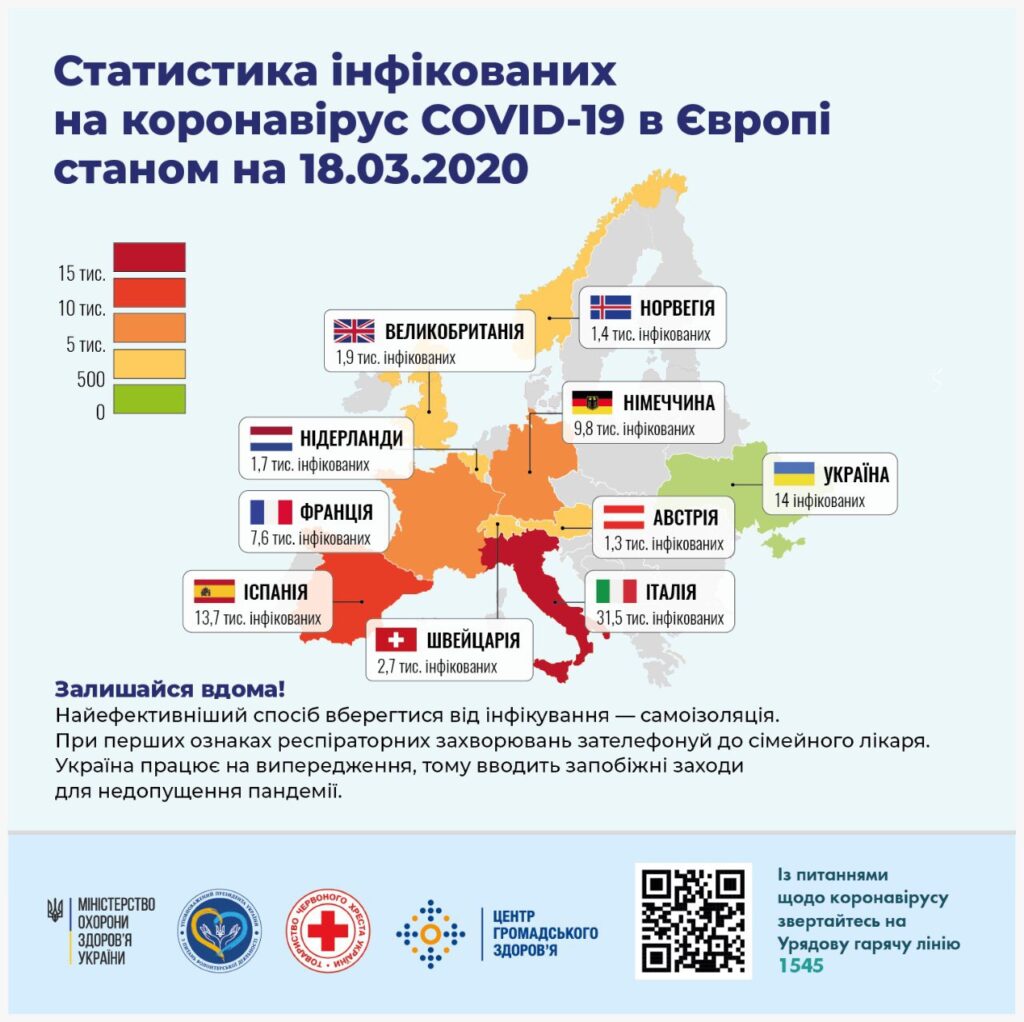 V Zaporozh'ye u chetyrekh chelovek podozrevayut koronavirus COVID-19, - ofitsial'nyye dannyye