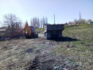 В Запорожье ликвидировали несанкционированные свалки мусора 