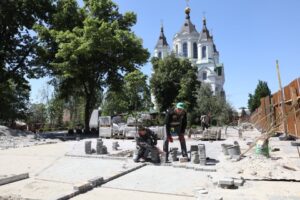 В Запорожье планируют установить камеры наблюдения в новых городских скверах