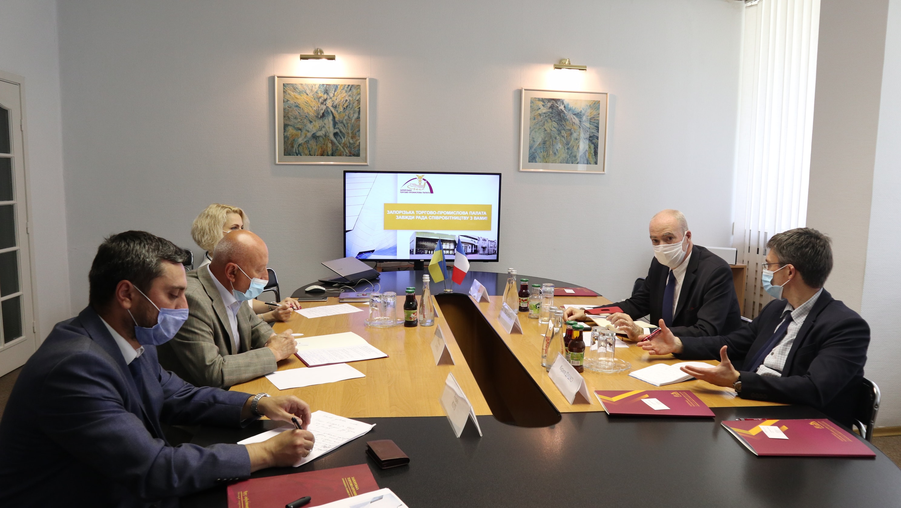 Посол Франції відвідав Запорізьку торгово-промислову палату
