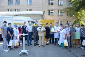 Энергодар получил три современные аппараты ИВЛ