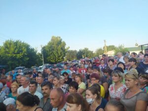 Под Запорожьем ночью перекрывали трассу из-за отсутствия воды