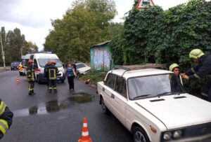 В Запорожье на перекрестке произошло ДТП: пострадал ребенок 