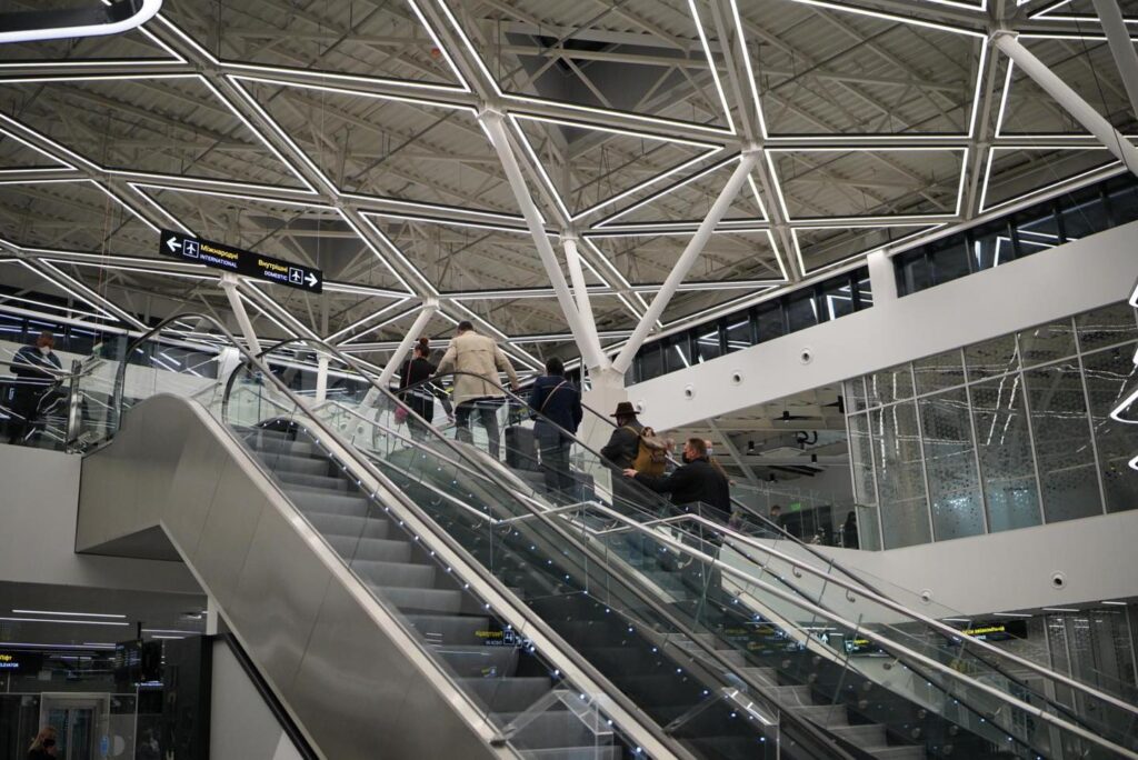 В Запорожье с нового терминала аэропорта отправился первый рейс