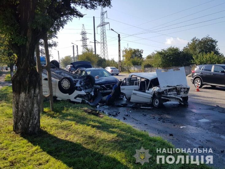 Авария на улице Солидарности