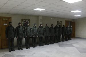 Ряды запорожских нацгвардейцев пополнили призывники из других областей