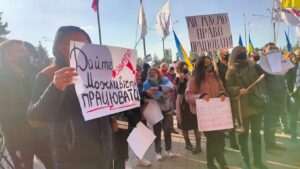 В Запорожье к ответственности привлекли организатора митинга рестораторов