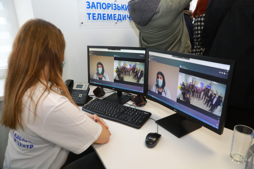 В Запорожье открылся современный областной центр телемедицины