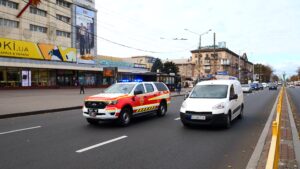 В “красных” карантинных зонах Запорожской области проводится оповещение населения