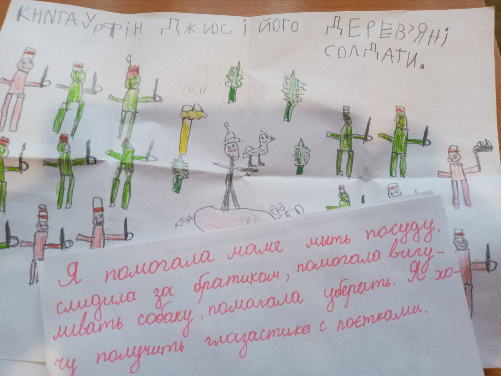 Лист від дітей Святому Миколаю
