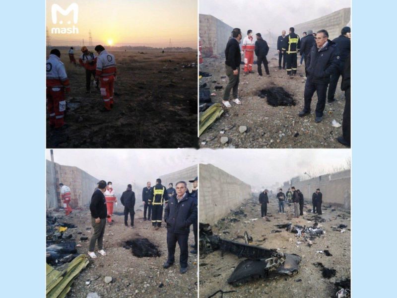 Год назад в Иране сбили самолет МАУ