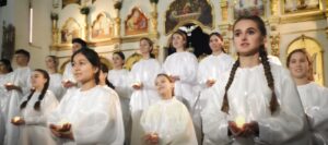 В Свято-Покровском кафедральном соборе Запорожья исполнили колядку “Щедрик”