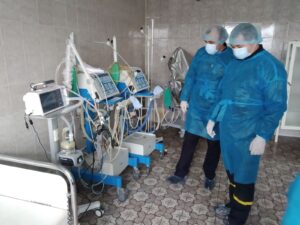 В Запорожской области в больнице проверили систему пожарной безопасности
