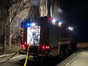 На заводе “Южгидромаш” ликвидировали очаг возгорания