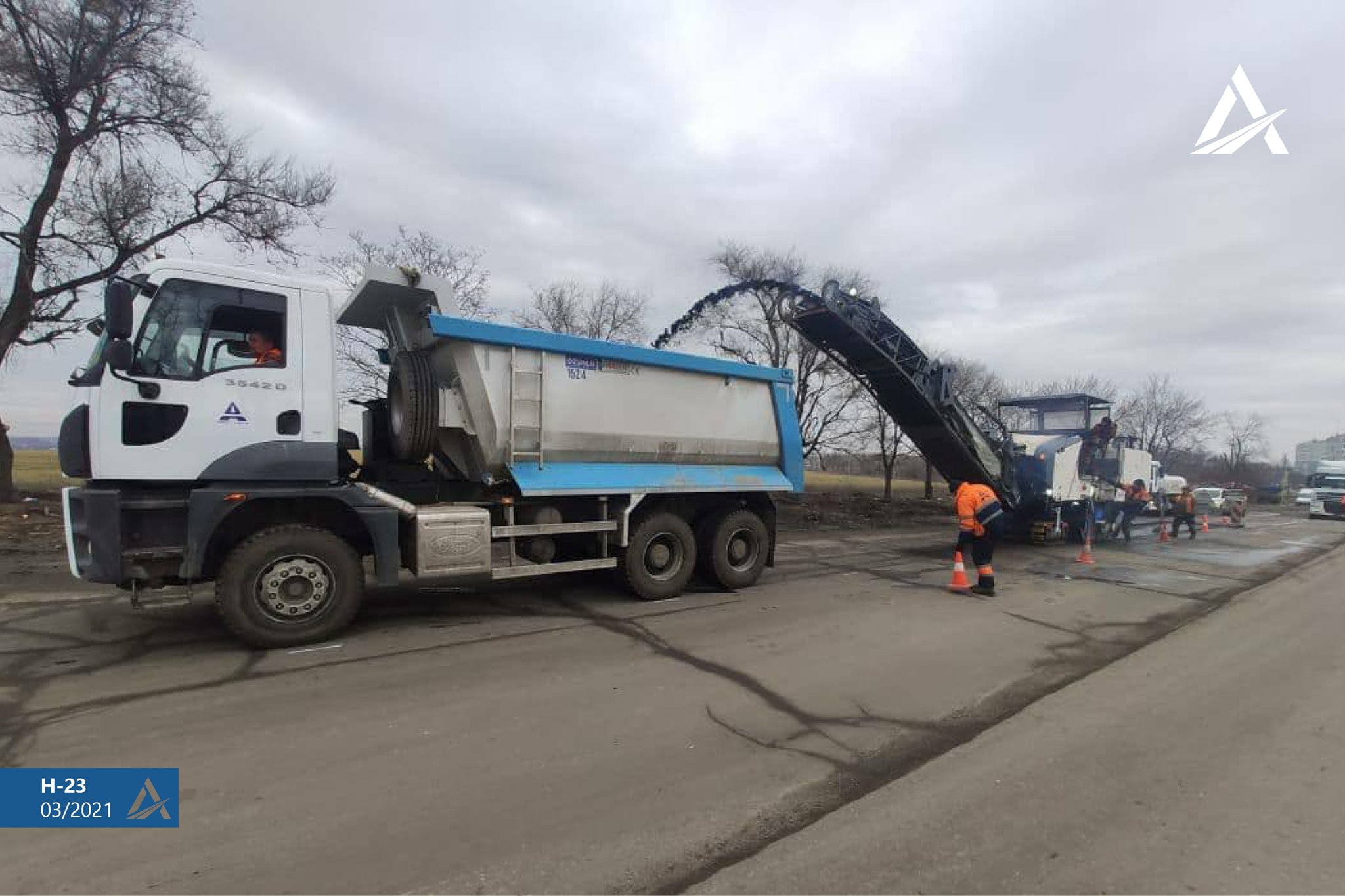 В Запорожской области ремонтируют “дорогу смерти”