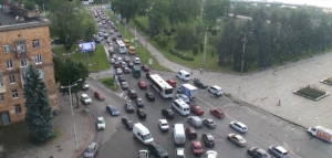Плотина Днепрогэс в Запорожье перекрыта из-за ДТП, – на мостах огромные пробки