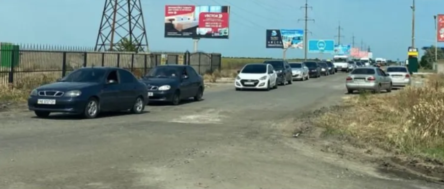 Кирилловка дорога машина пробки трасса