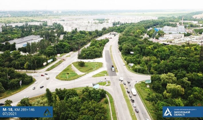 Запорожскую трассу после ремонта открыли для проезда транспорта