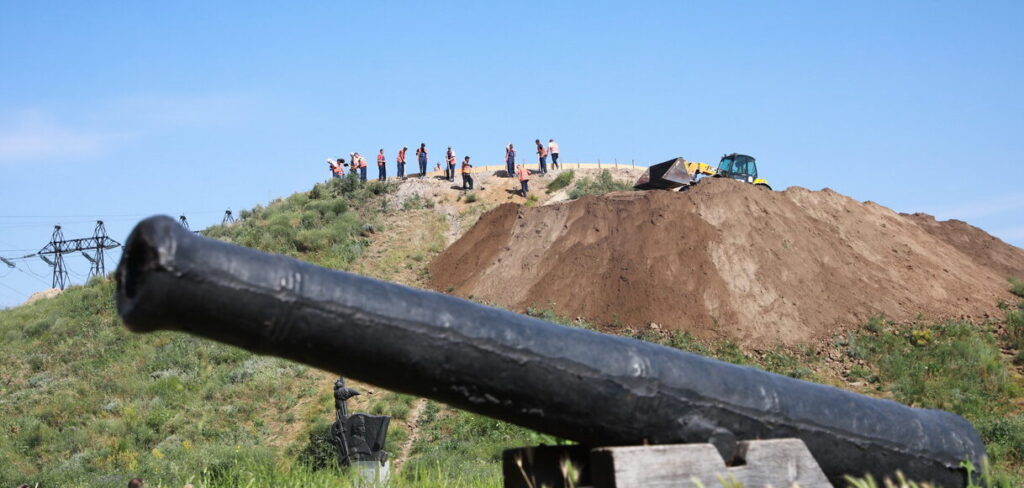 Реконструкция Хортицы в Запорожье проходит в ускоренном режиме