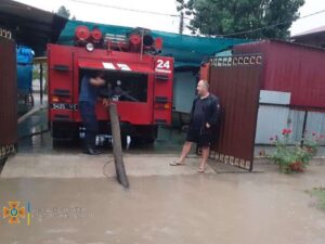 Кирилловку залило дождями