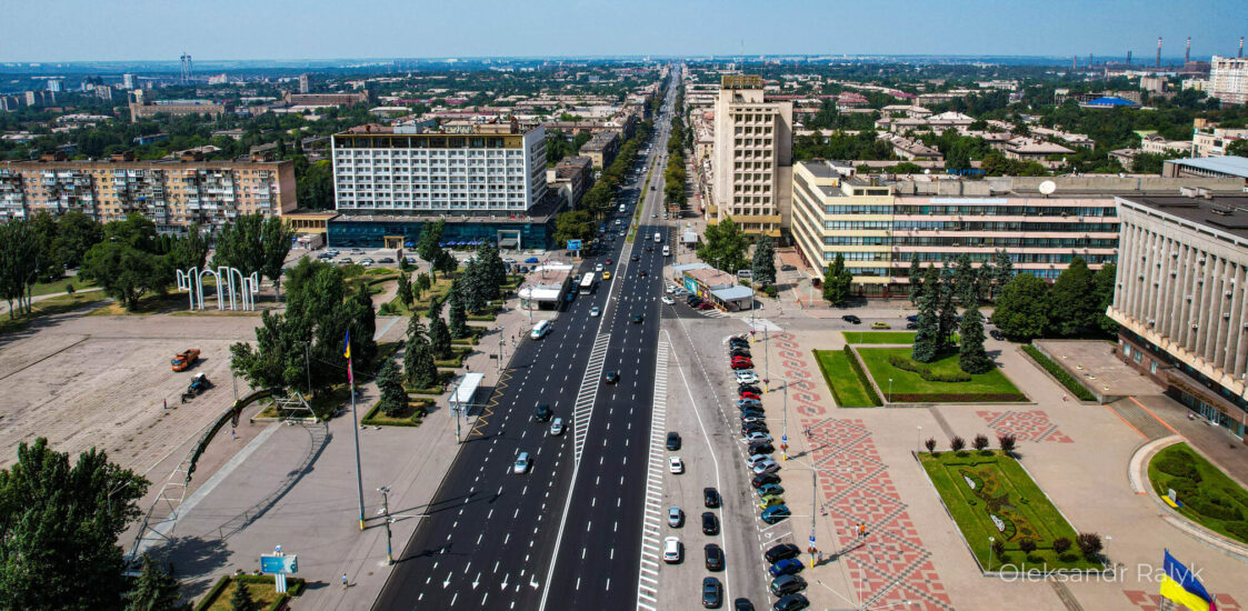 Площадь Фестивальная Запорожье