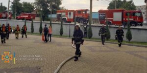 В ЗНУ произошел пожар