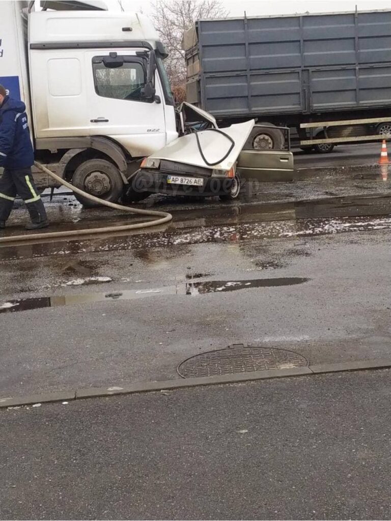 авария Запорожье 28 ноября таврия Новая почта