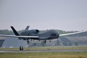 Запорожскую область облетел беспилотник ВВС США — карта