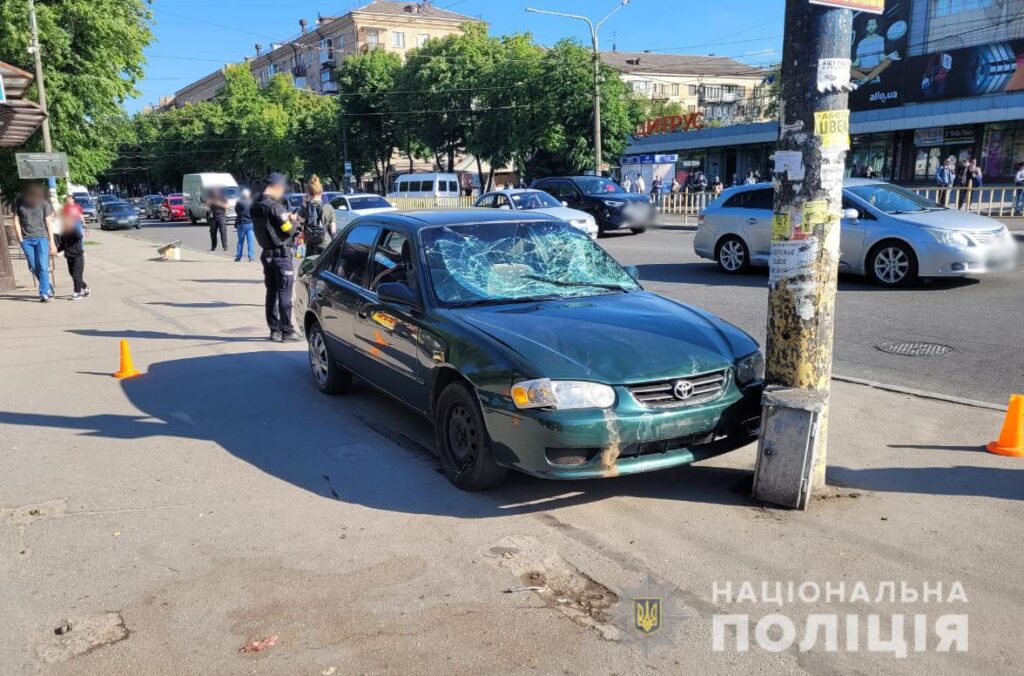 ДТП по проспекту Соборному в Запорожье: шестеро пострадавших