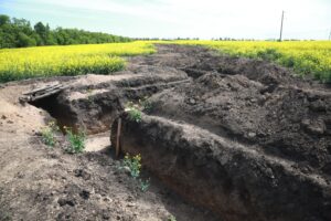 Под Запорожьем создают многоуровневую систему обороны