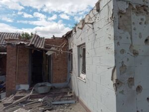 Российские войска бомбили Орехов: фото