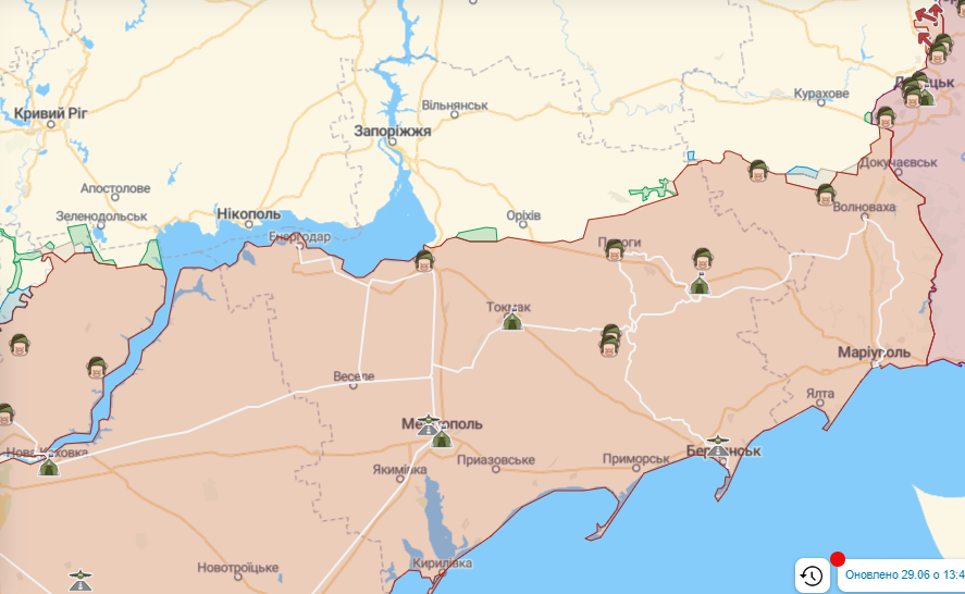 Возможное военное наступление на Запорожье: комментарий Старуха