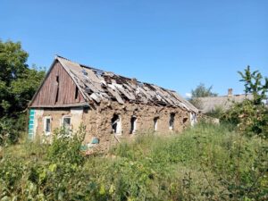 Российские войска обстреляли Орехов: фото