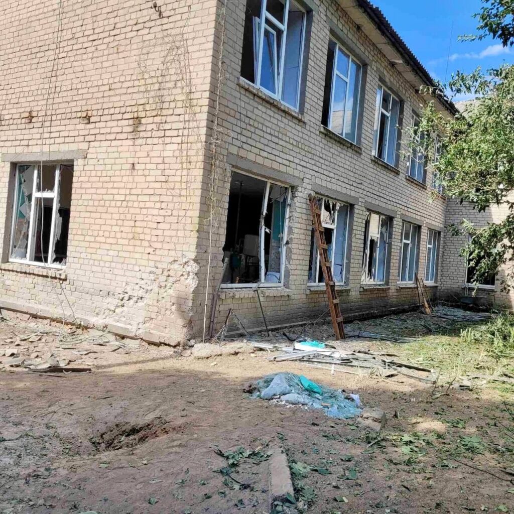 обстрел Приморского