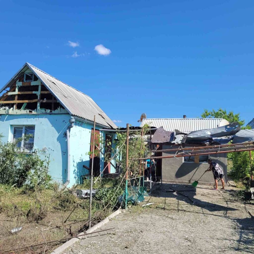 обстрелы оккупантов
