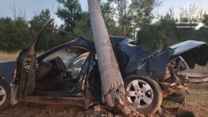 В Запорожье на Набережной разбились два автомобиля: есть пострадавшие (ФОТО)