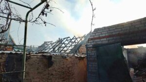 Оккупанты вели обстрел по посёлкам Запорожской области