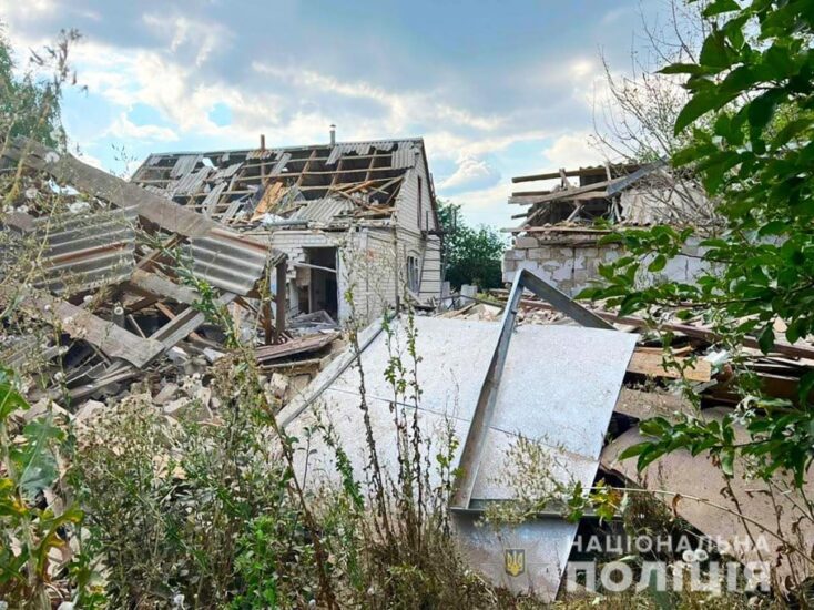 бомбили Запорожскую область
